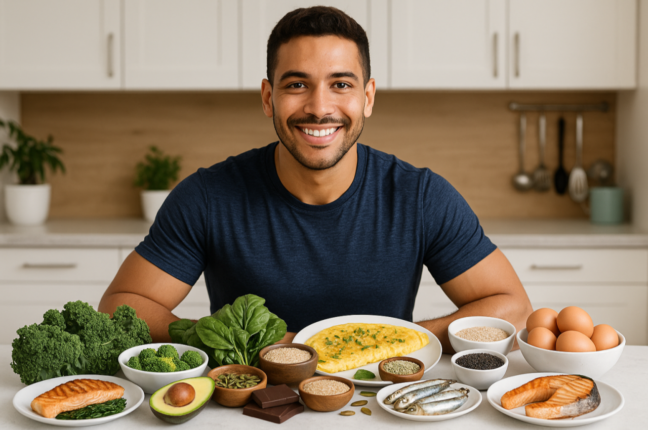 Dieta da Testosterona: Alimentos e Cardápios para Impulsionar o Hormônio Naturalmente Dieta da Testosterona: Alimentos e Cardápios para Impulsionar o Hormônio Naturalmente